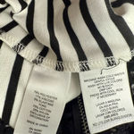 Nine West Black and White Strapless Sheath Dress Photo 5