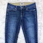 Paige Skyline Ankle Peg Low Rise Blue Denim Jeans 25 Dark Wash Non-Distressed Photo 2