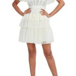 BCBGMAXAZRIA BCBMAXAZRIA Off-The-Shoulder Corset Minidress NWT Photo 1