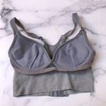 Women’s Gray padded sports bra Size extra small XS Photo 3