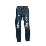 Wild Fable NWT Womens Distressed Dark Rinse High Rise Skinny Jeans - Sz 0 (25”) Photo 1