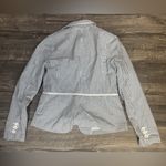 Liz Claiborne  Monochrome Striped Blazer Photo 4
