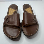 Born Shoes Born Brown Leather Sandals Size 7 Photo 0