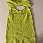 NWT RtA Carolina Cutout Mini Dress Acid Lime Medium Green MSRP $445 Photo 4