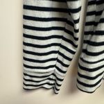Old Navy  Navy and White Striped Crewneck Sweater Photo 2