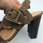 Nanette Lepore Nanette Lapore Brown Leather Strappy Heeled Sandal Womens 6 Bow Coquette Summer Photo 3