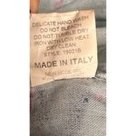 Bellambra 100% Linen Dress Womens XS Blue Floral Watercolor Sleeveless Italy Photo 9