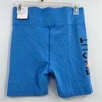 Jordan Flight womans bike shorts blue artist designed flight spellout size M NWT Photo 3
