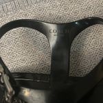 Coach Piccadilly Black Jelly Sandals 6B Quiet Luxury Heritage Slow Fashion Prep Photo 6