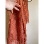 Lush Clothing Lush womens rust layered fringe dress XS Photo 4