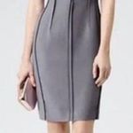 Reiss  Amore Dress Panel Sheath Dress Lavender Size 6 Formal Purple Photo 0