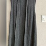Halogen  100% Cashmere  Open Cardigan Duster One Size Heather Gray Excellent Cond Photo 0