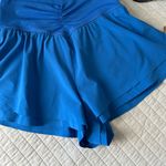 Aerie Offline real good high waisted blue flowy workout running shorts M Photo 2