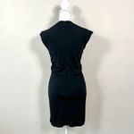 SALONI Black Opal Draped Front Mini Dress Size 10 Photo 1