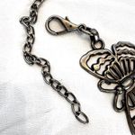 Metal Butterfly Belt Adjustable Link Chain Cast Iron Festival Boho Fairy Hippie Gray Photo 2