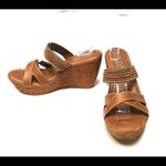 Italian Shoemakers  embellished strappy wedges 9 Photo 2