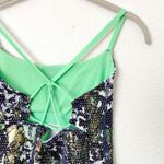 Lululemon [] Dancing Warrior Floral Sport Pistachio Workout Tank Built In Bra 4 Photo 7