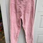 BDG  urban outfitters mom high rise Pink Corduroy Straight Leg Pants size 30 Photo 1