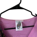 Queen of Sparkles Diagonal Metallic Fringe Dress Pink Photo 3