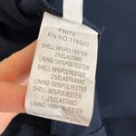 FRNCH Dress Navy Blue Ruffle Skirt Drop Waist Size M/L Medium Large Minimalist Photo 3