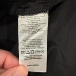 Loft NWT Clip Godet Mini Flare Dress Women’s 8 Black Ruffle Collar V-Neck Chic Photo 5