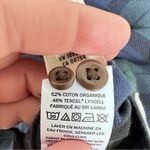 L.L.Bean  Green Blue Plaid Cotton Blend Long Sleeve Button Down Soft Size Medium Photo 3