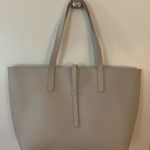 Light Grey Tote Bag Gray Photo 0