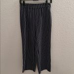 Abercrombie & Fitch  Wide Leg Blue White Pinstripe Trouser Pants Size XS Photo 1