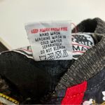 After All Vintage 80s 90s Woman Zip Up Windbreaker Jacket Baroque Paisley Chain Photo 9