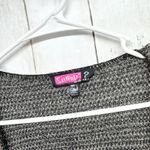 Say What? Cardigan Women One Size Fits All Aztec Fringe Trim Open Front Poncho Photo 2