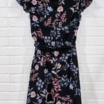 Elle  Floral Print Bow Belted Dress Photo 2