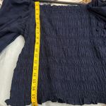 Anthropologie  Maeve Bree Milkmaid Smocked Puff Sleeve Cute Cropped Blouse Sz XL Photo 8