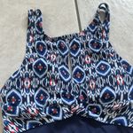 Tommy Bahama NWT  Island Cays Ikat High-Neck‎ One-Piece Swimsuit Photo 1
