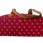 Dooney & Bourke Hot Pink Signature Coated Canvas Handbag Photo 2