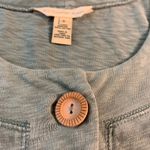 The Territory Ahead  Sage Green Cotton Button Front Midi Dress Women's Size S Photo 4