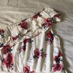 One shoulder floral mini dress Size L Photo 3