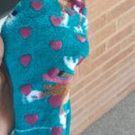 Jenni  Skating Reindeer Print Fleece Onesie SIZE L Photo 3