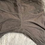 Lululemon Wunder Under Crop III Heathered Slate Size 8 Photo 3