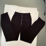 Cotton Citizen Black Jogger Sweat Pants Front Zipper and pockets, size XS small Photo 10