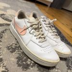 Nike  Court Blanc in White and Washed Coral Photo 7