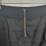 Alfani Multi Tiered Skirt Womens 4 Black Layered Ruffle Straight Pencil Cut Photo 4