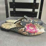Birdies  Phoebe Floral Jacquard Slip On Flats Mule Size 7 Photo 9