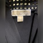 Michael Kors Black Open Knit Sheath Style Midi Semi Formal Dress Size XS NWOT Photo 2