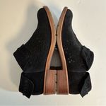 Sofft Brinkley Laser Cut Black Leather Bootie Size 7 Photo 4