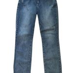 NYDJ NOT YOUR DAUGHTERS JEANS Boyfriend Straight Leg Distressed Denim EUC 6 Photo 0