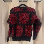 Cambridge Dry Goods Red and Black Wool Sweater Size undefined Photo 1