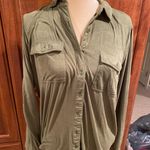 Charming Charlie Green Suede Long Sleeve Photo 0