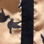 Swallow Print Romper, Navy & Pink Photo 5