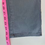 Norma Kamali •Straight Crop Ankle Zip Stretch Jeans•Sz 6 Photo 6