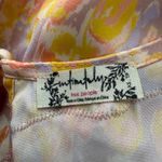 Free People cami top satin floral lace boho femme XS Photo 6